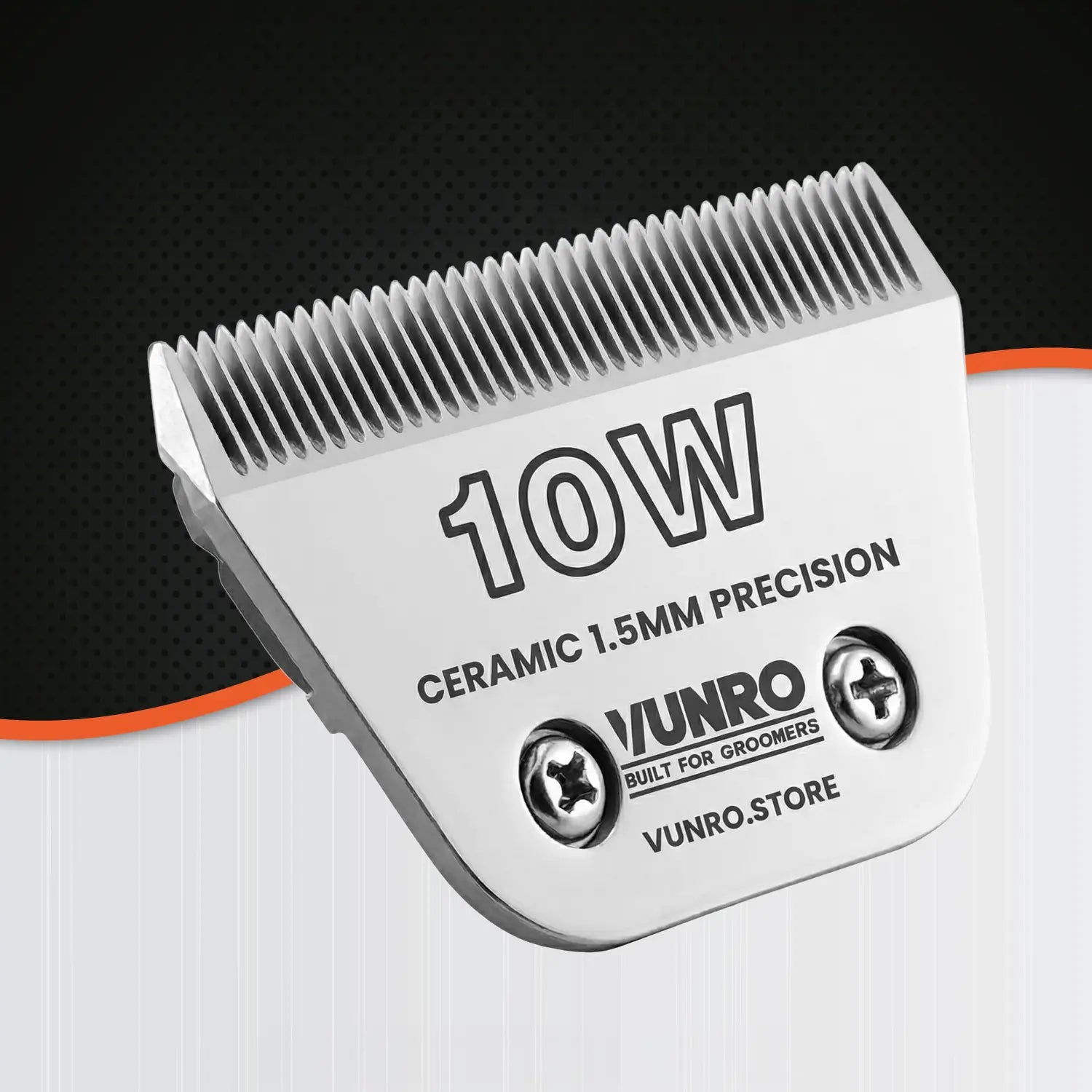 10W Ceramic Dog Clipper Blade (1.5 mm) by VUNRO