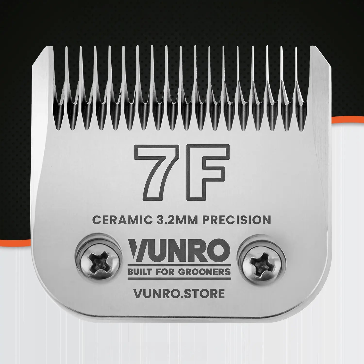 7F Ceramic Dog Clipper Blade (3.2 mm) by VUNRO