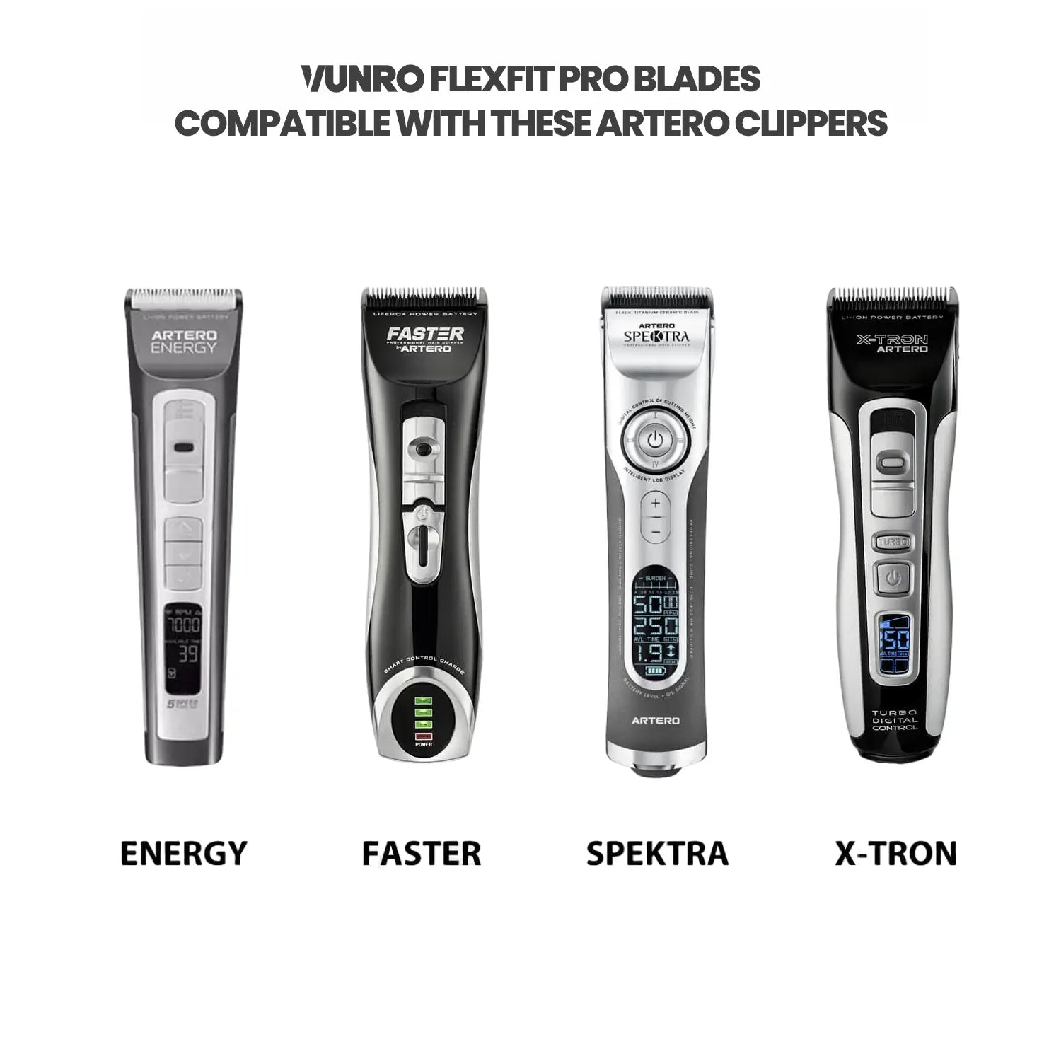 4F FlexFit PRO Dog Trimmer Blade (9.5 mm) by VUNRO