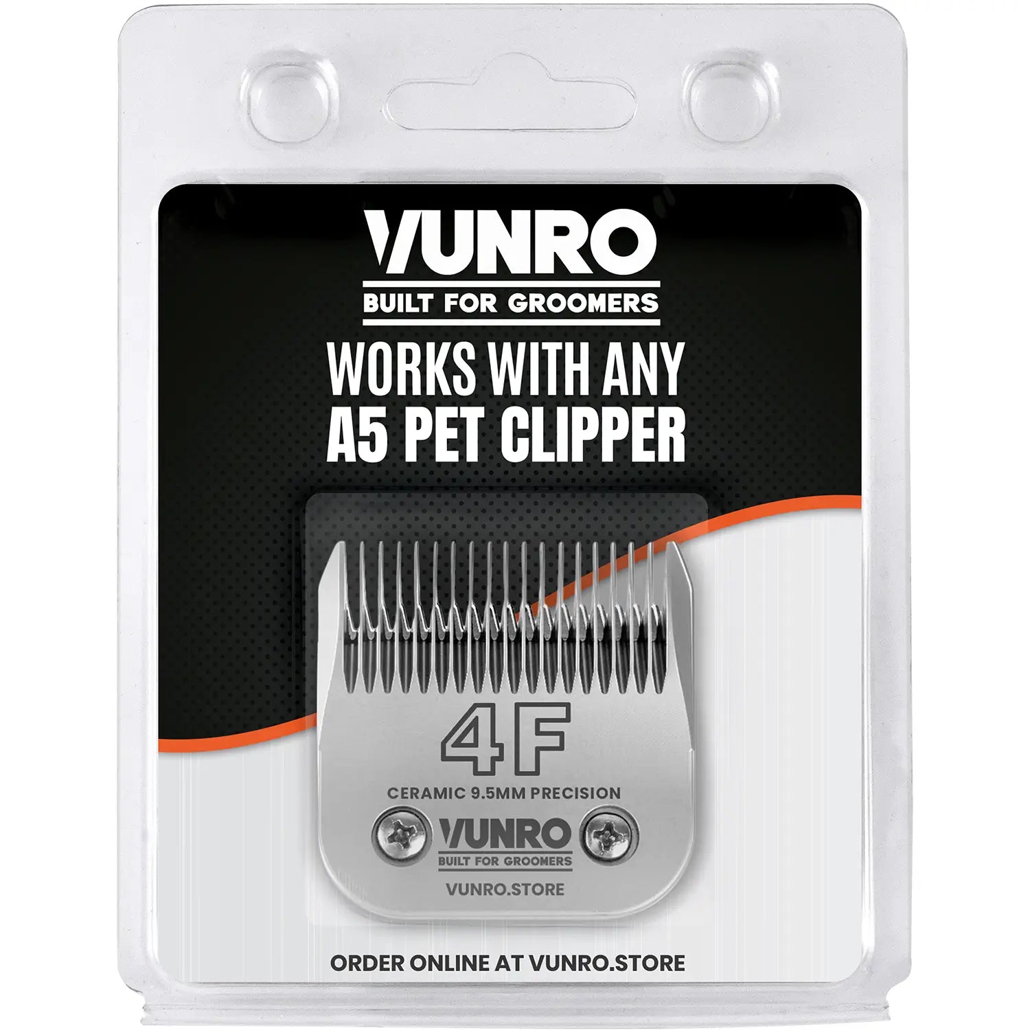 4F Ceramic Dog Clipper Blade (9.5 mm) by VUNRO